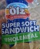 Super soft sandwich wholemeal bread - Produit