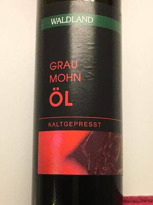 Graumohnöl - Produkt
