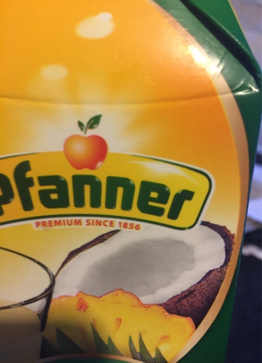 Ananas Und Kokos Getränk 25% 1 l Elopak Pfanner - Product - fr