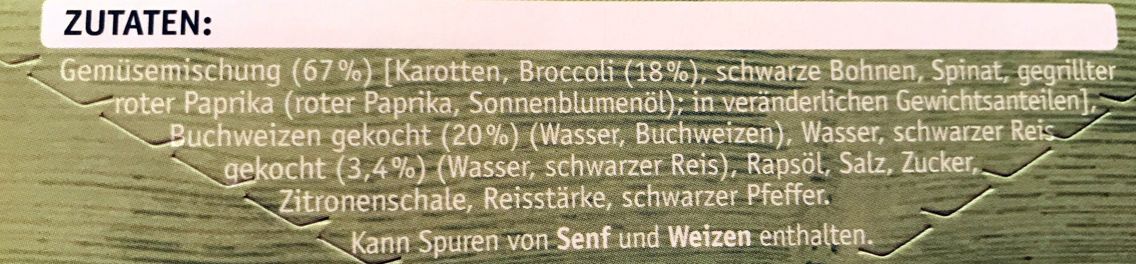 Broccoli Buchweizen - Zutaten