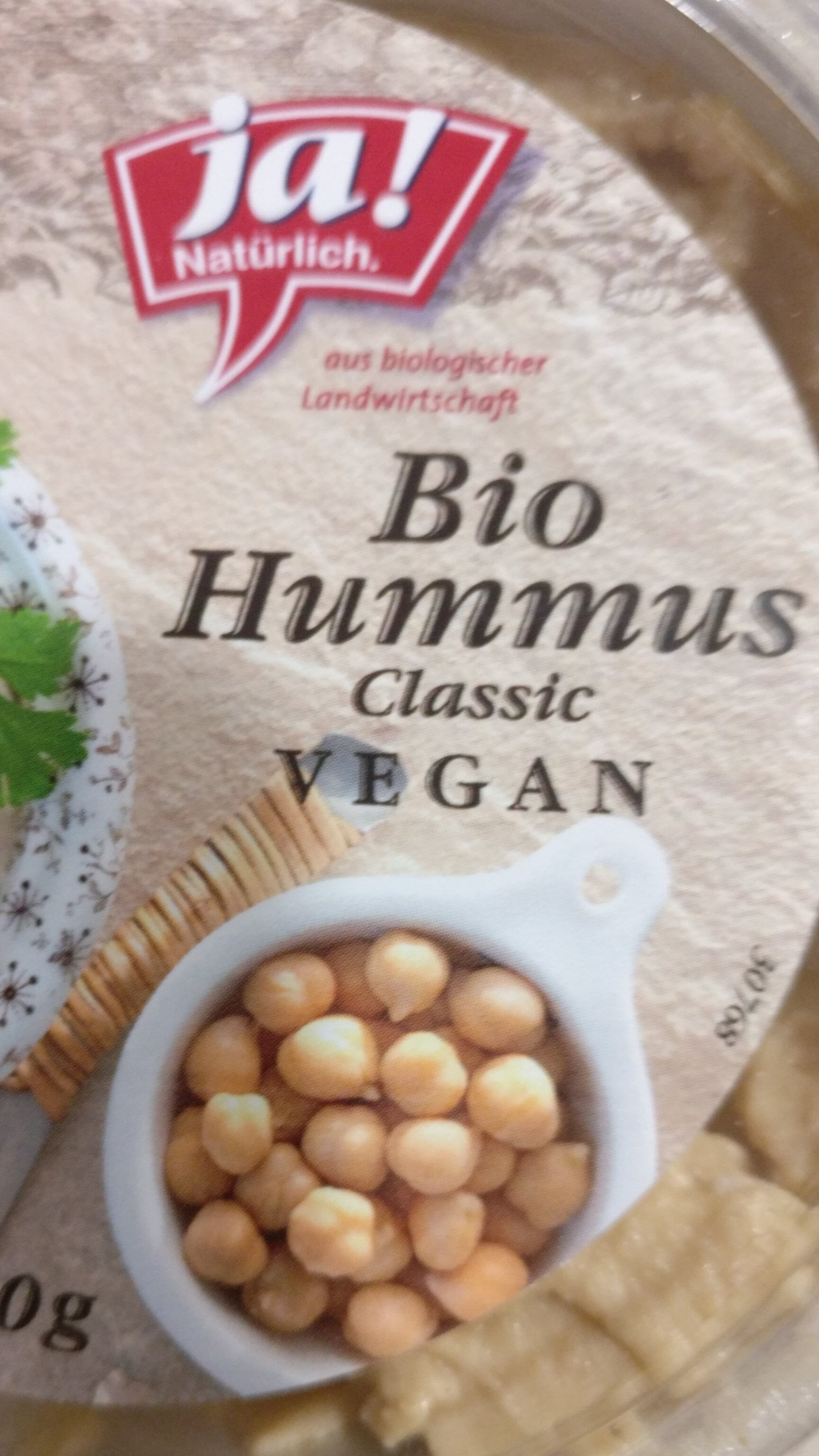 Bio Hummus Classic vegan - Produkt