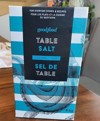 Goodfood table salt - Produit
