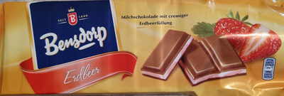 Alpenmilch Schokolade mit Erdbeer-Crème-Füllung - Produkt