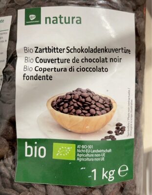 Bio Zartbitter Schokoladenkuvertüre - Producto