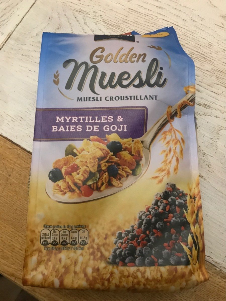 Golden muesli - Product - fr