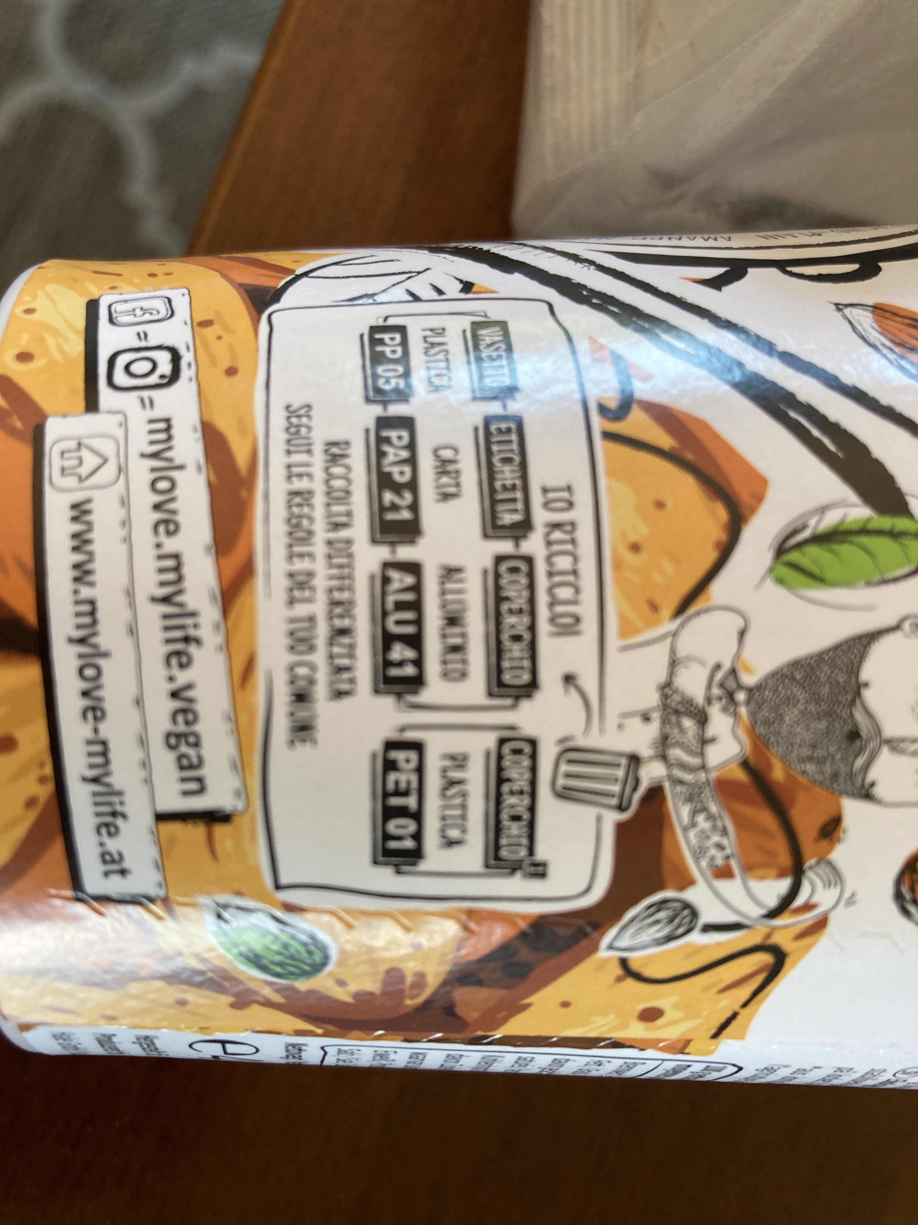 Mandel Natur Joghurt - Wiederverwertungsanweisungen und/oder Verpackungsinformationen - fr