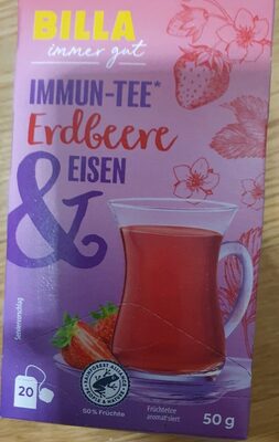 Erdbeere & Eisen Immun-Tee - Produkt
