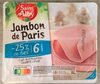 Jambon de Paris - Produit