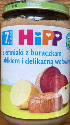 Ziemniaki z buraczkami, jabłkiem i wołowiną - Product - pl