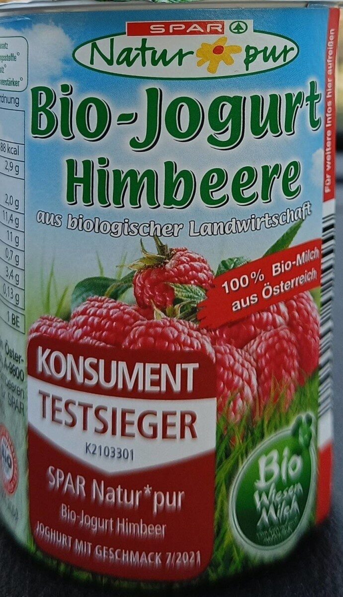 Bio-Jogurt Himbeere - Produkt