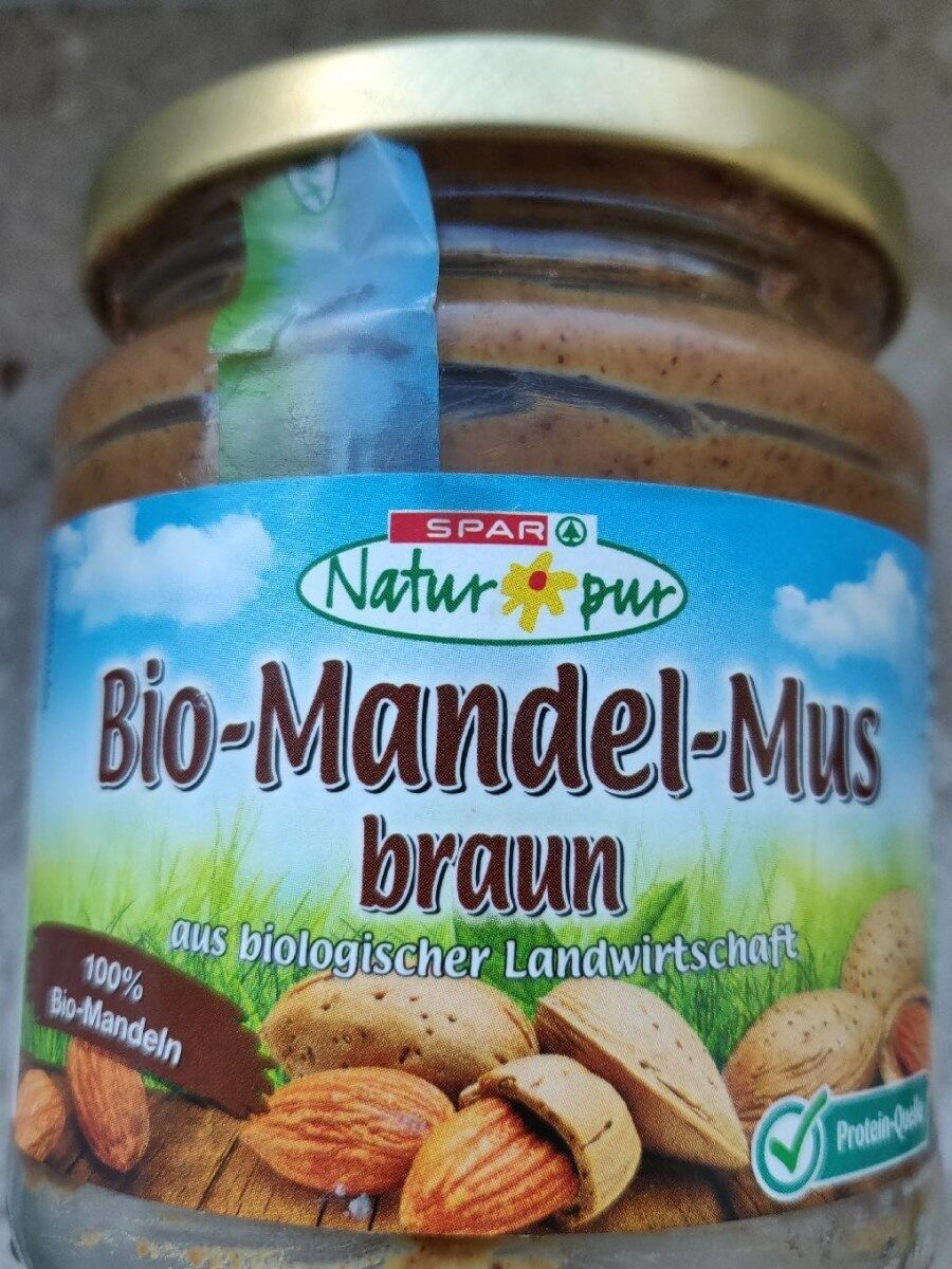 Bio Mandel Mus braun - Produkt