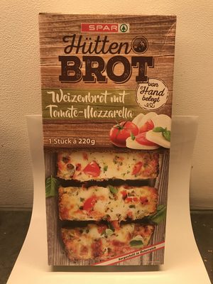 Hüttenbrot - Weizenbrot mit Tomate-Mozzarella - Product