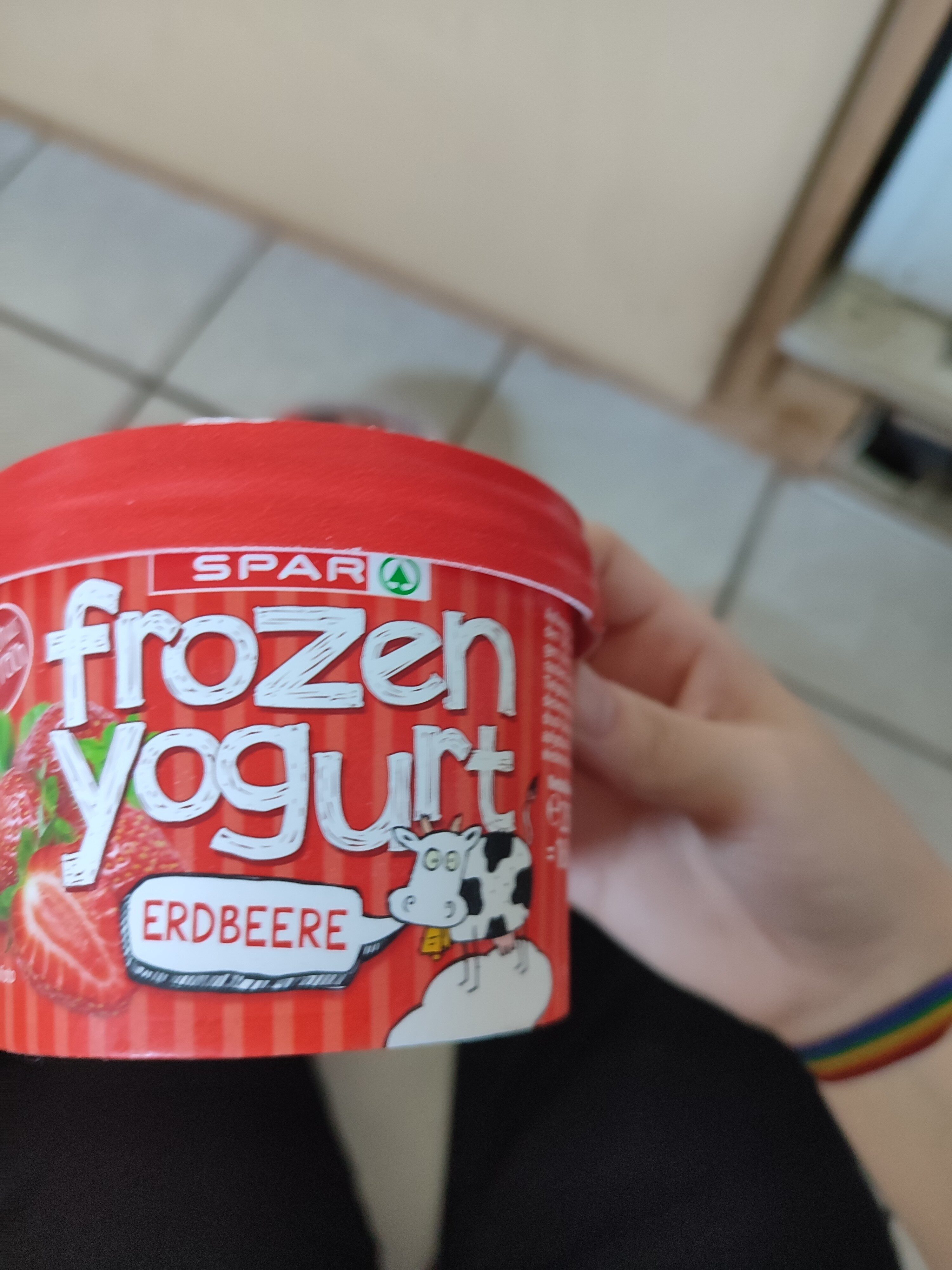 frozen Joghurt Erdbeer - Produkt