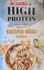 High Protein Knusper Müsli Erdnuss - Produkt