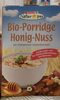 Bio-Porridge Honig-Nuss - Product