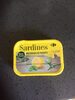 Sardines au citron et basilic - Product