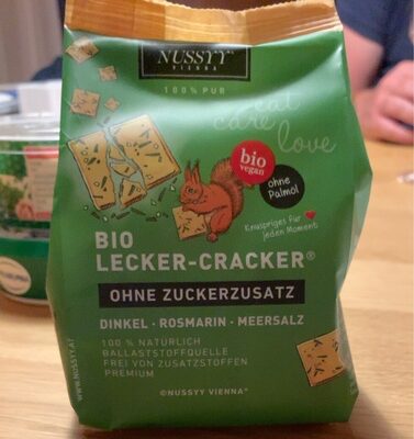 Bio lecker cracker - Produkt