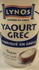YAOURT GREC - Product