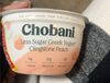 Less Sugar Greek Yogurt Clingstone Peach - Product