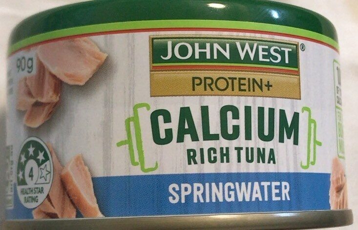 protein + calcium rish tuna in springwater - Product