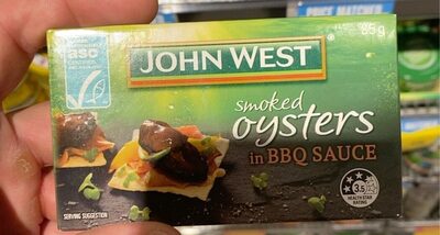 Smoked oysters - Product