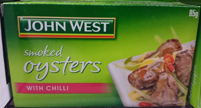 John West Smoked Oysters with Chilli - Product