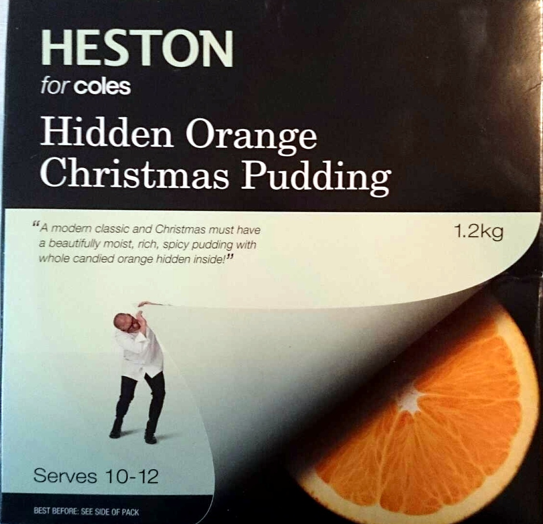 Heston Hidden Orange Christmas Pudding - Product