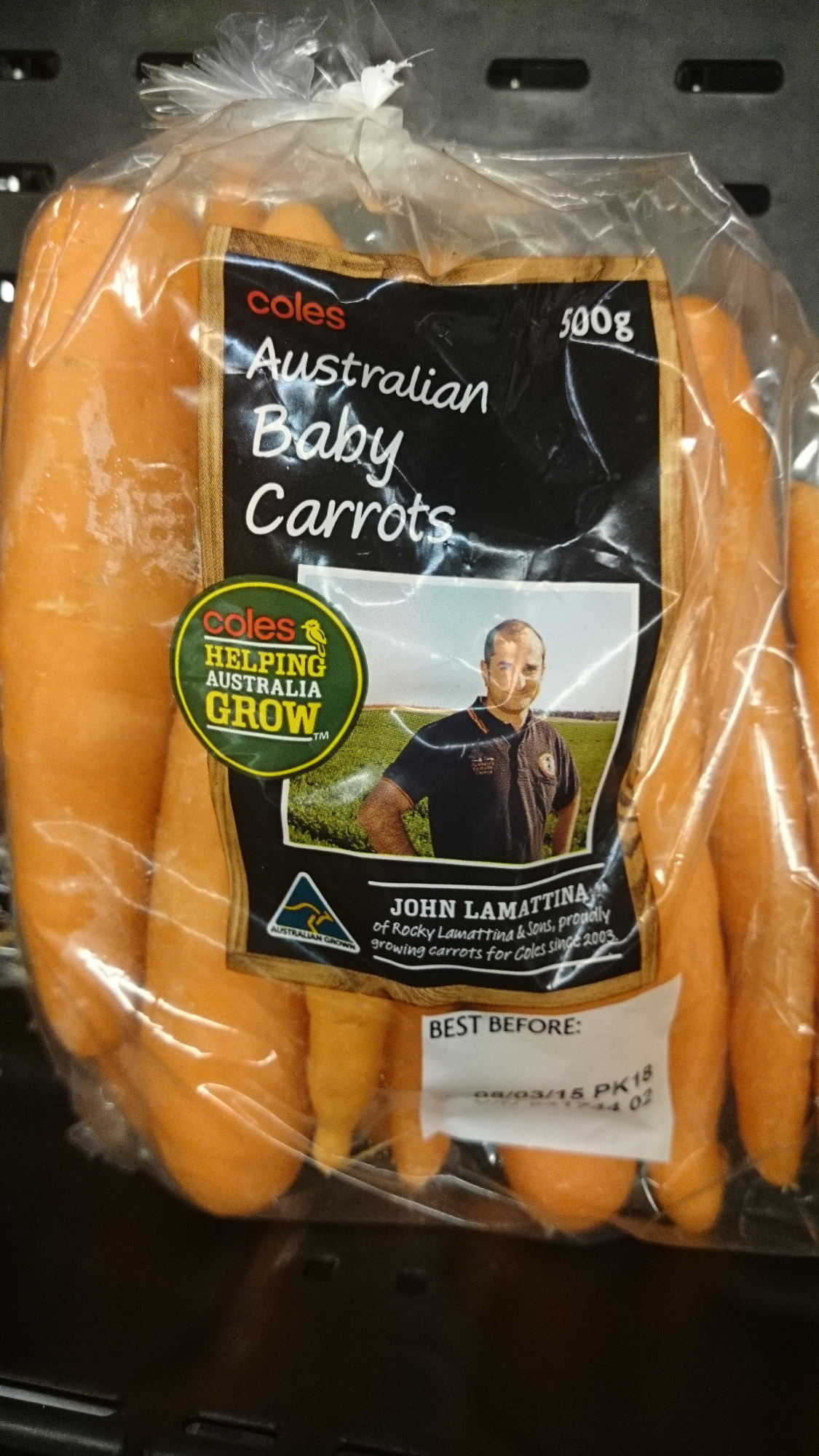 Australian Baby Carrots - Product