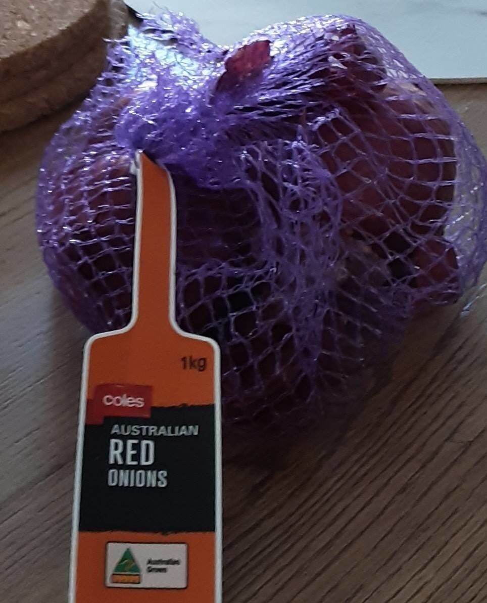 Australian red onions - Product