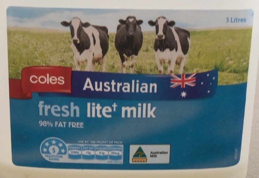 Fresh lite milk - Product