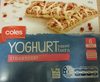 Coles Yoghurt Topped Bars Strawberry - Product