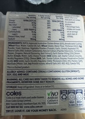 Chicken kiev - Ingredients