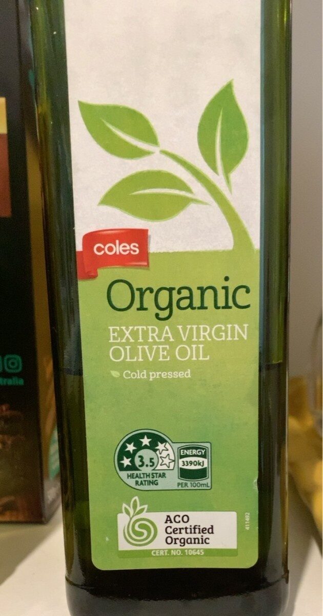 organic extra virgin olive oil - Product