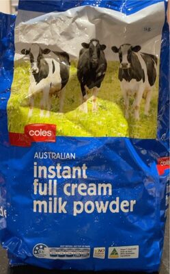 Instant full cream milk powder - Product
