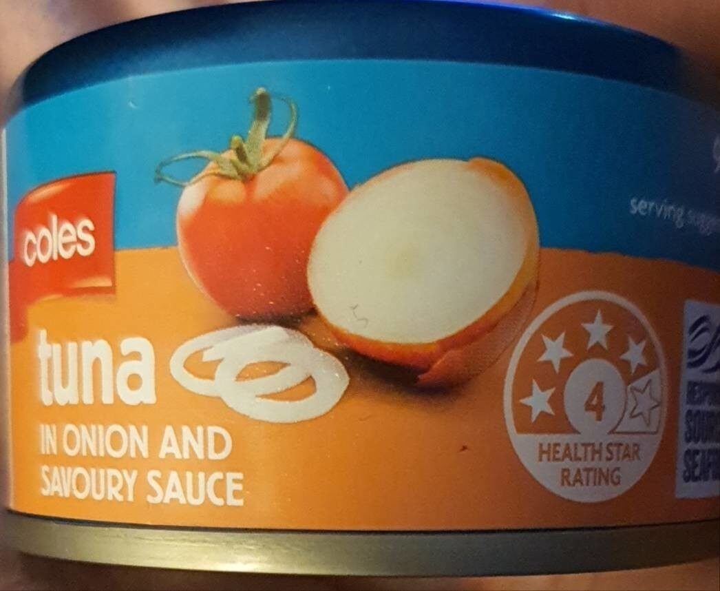 Tuna Onion and Savoury Sauce - Product