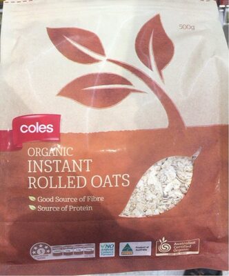 Organic Instant Rolled Oats - Product