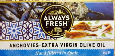 Anchovies - Extra Virgin Olive Oil - Product