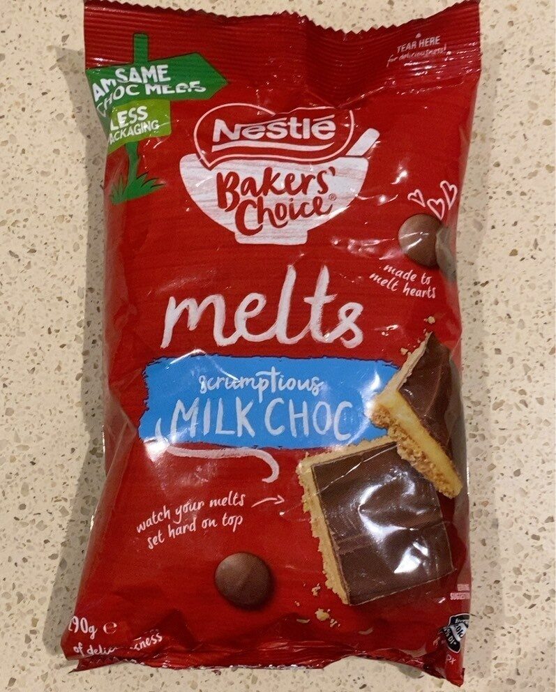 Milk Chocolate melts - Product