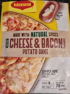 Cheese and bacon potato bake - Product