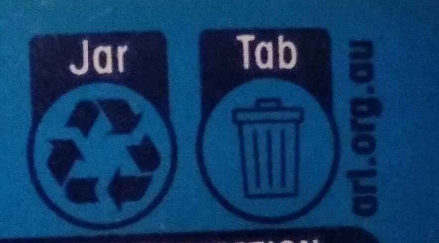 Peppermint gum - Recycling instructions and/or packaging information