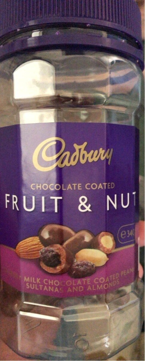 Chocolate Coated Fruit and Nut - Product