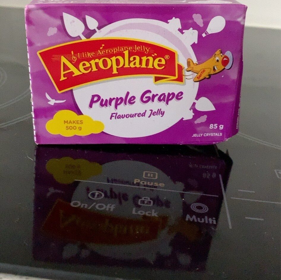 Purple grape flavoured jelly - Product