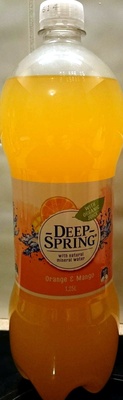 Orange & Mango With Natural Mineral Water - Produit - en