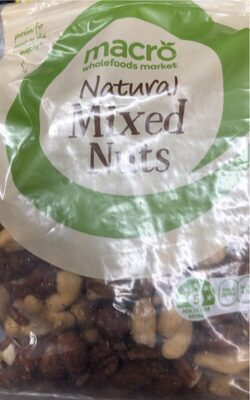 Natural mixed nuts - Product