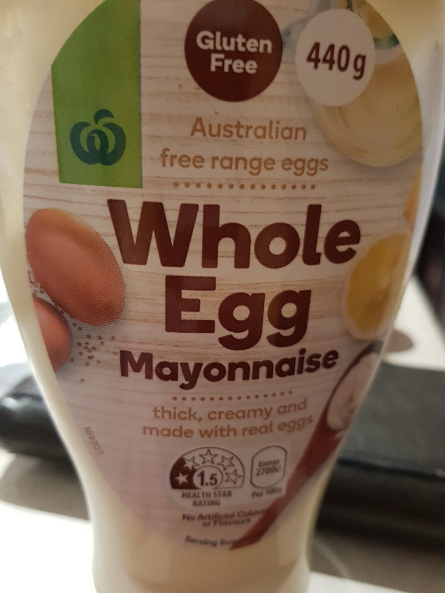 woolworths whole egg mayonnaise - Product