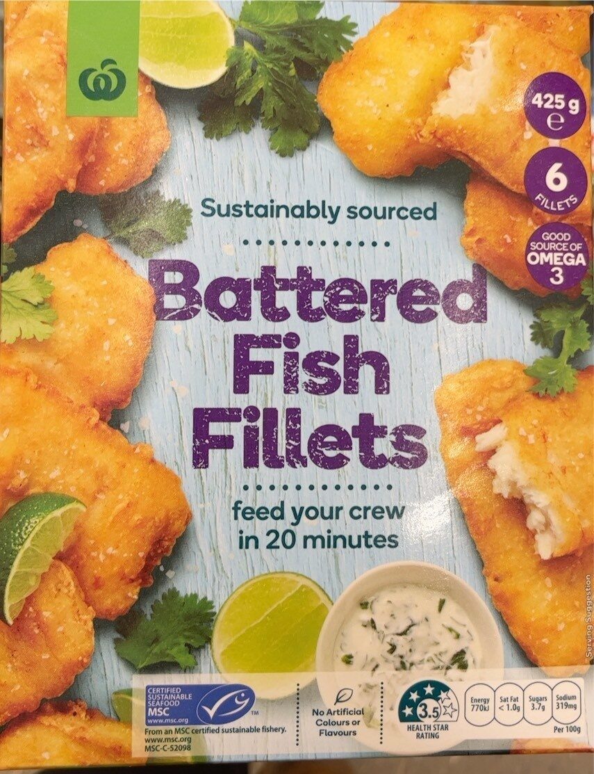 Battered fish fillet - Product