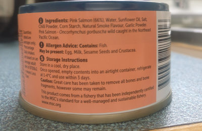 Wild alaskan salmon - Ingredients