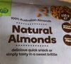 Natural almonds - Produkt