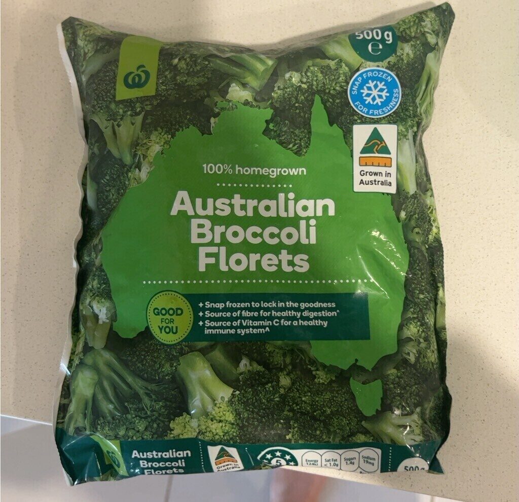 Australian broccoli florets - Product