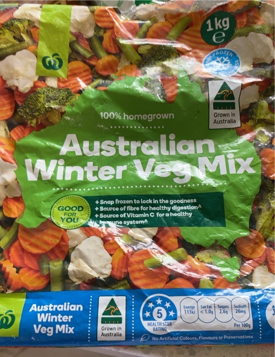 Australian winter veg mix - Product